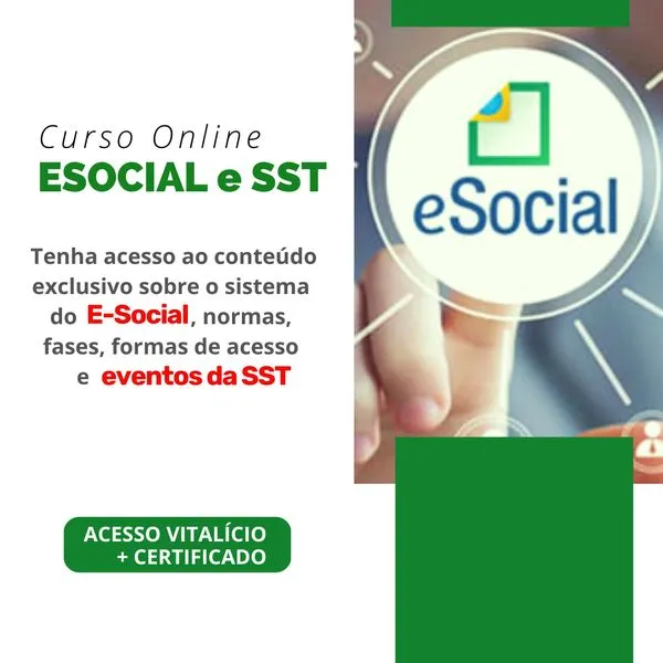 Conheça o curso eSocial e SST