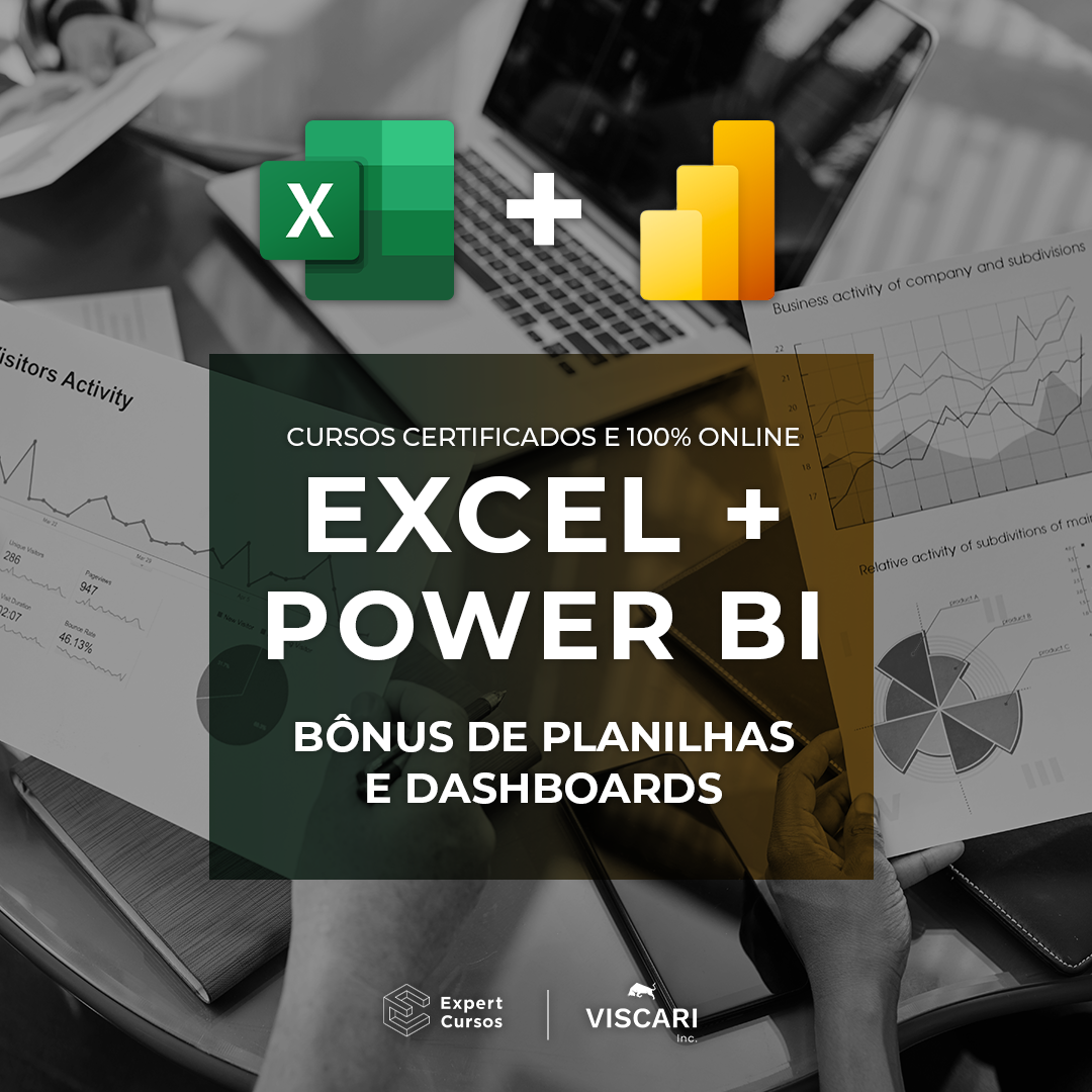 Conheça Mais sobre o Curso Excel + Power Bi